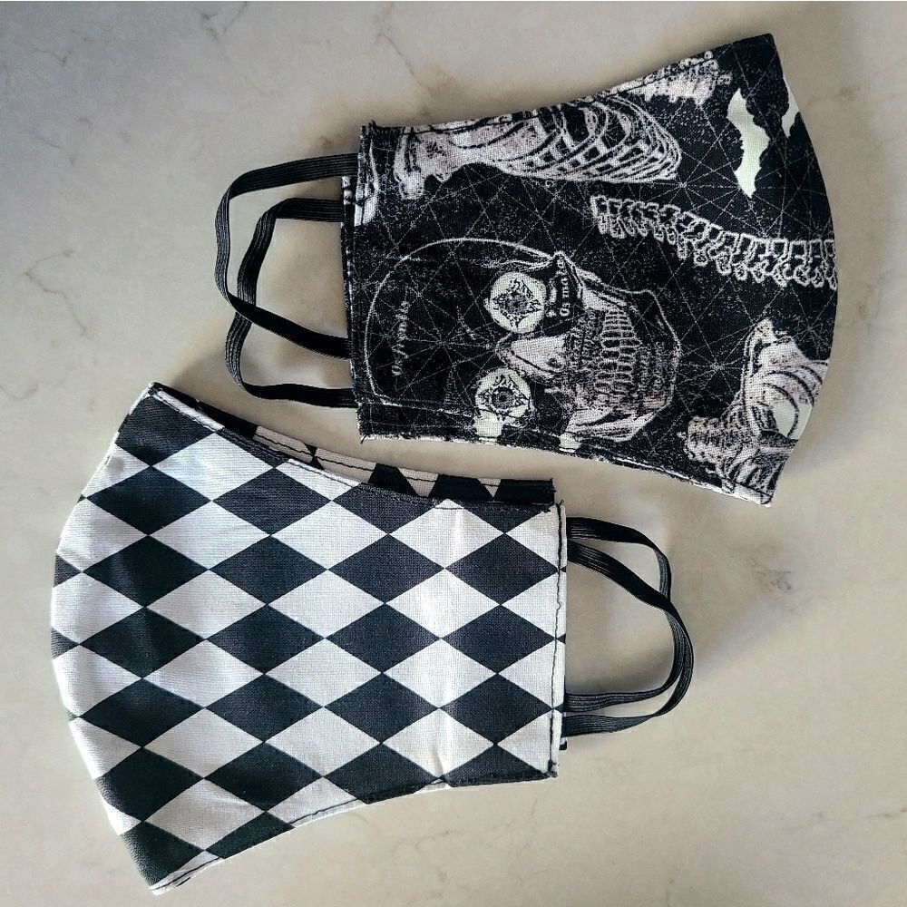 Handmade Men's Cotton Masks